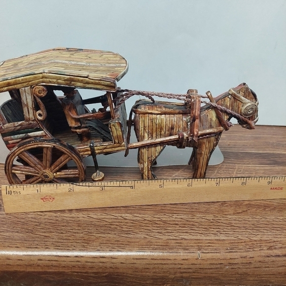 Vintage Philippines Handmade Passenger Transport Cart - Picture 7 of 9